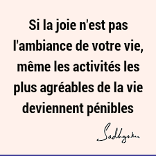 joie ambiance
